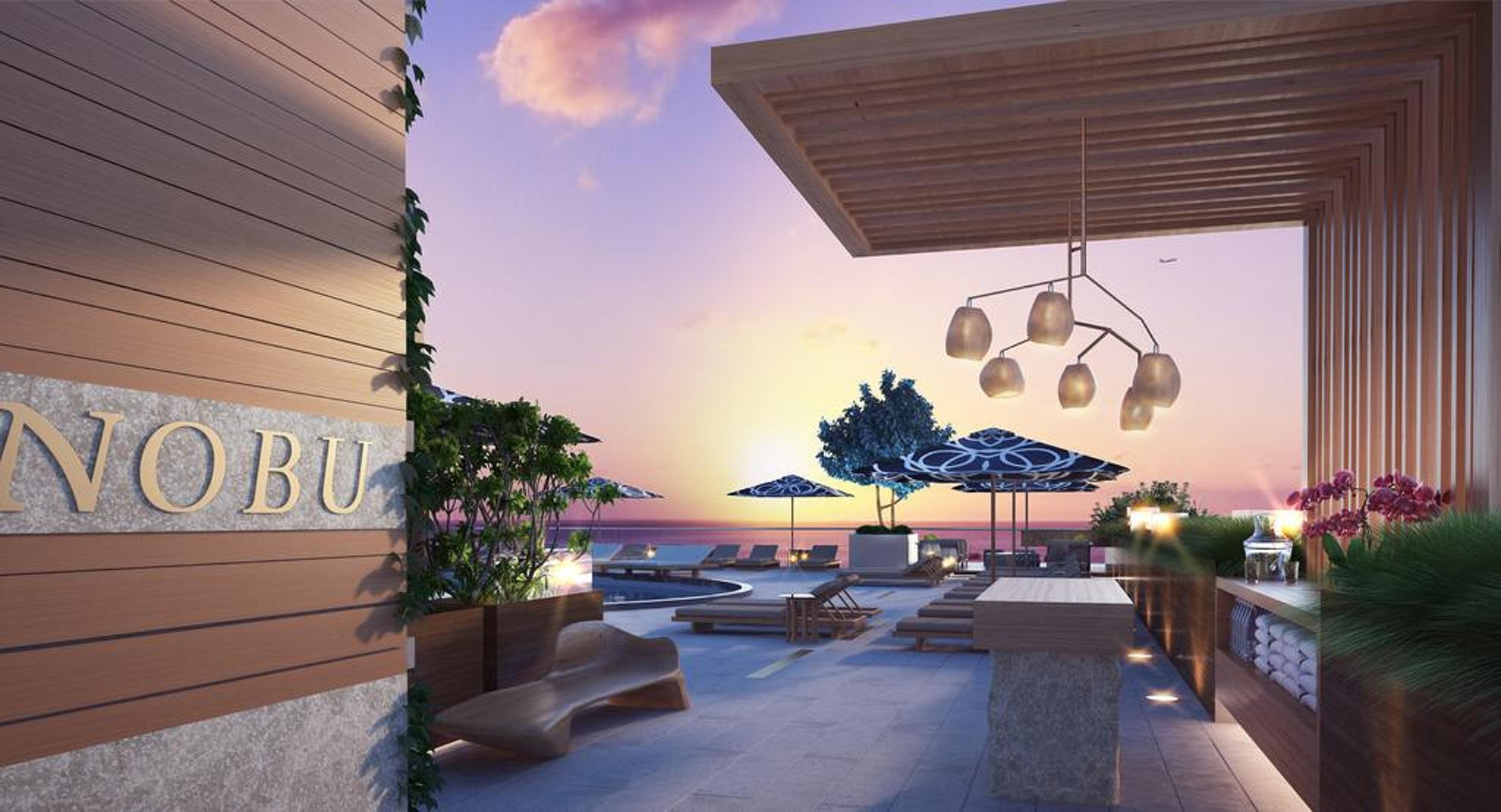 Nobu Hotel Miami Beach Exterior foto