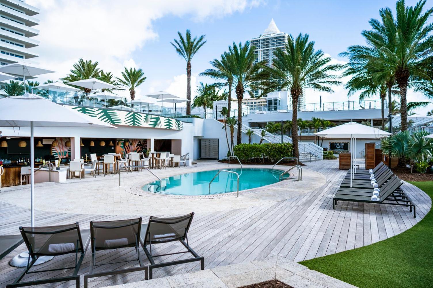 Nobu Hotel Miami Beach Exterior foto